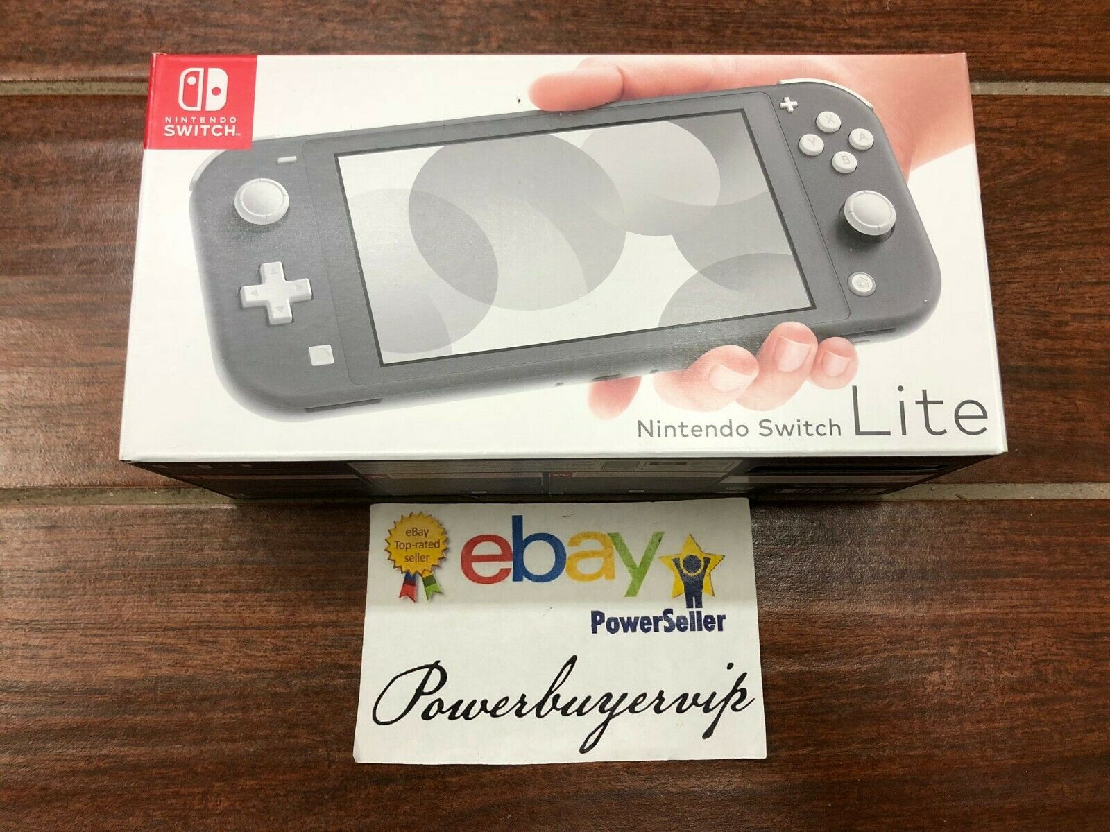 NEW Nintendo Switch Lite 32GB Console Gray FAST SHIPPING No Sales Tax - Click Image to Close